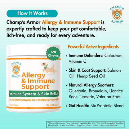 Allergy & Immune Soft Chews for Dogs