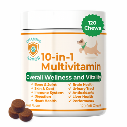 10-in-1 Multivitamin Soft Chews, Complete Daily Support For Dogs