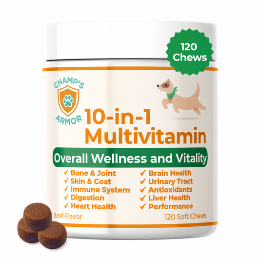 10-in-1 Multivitamin Soft Chews, Complete Daily Support For Dogs